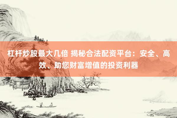 杠杆炒股最大几倍 揭秘合法配资平台：安全、高效、助您财富增值的投资利器