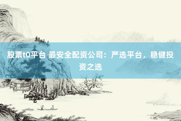 股票t0平台 最安全配资公司：严选平台，稳健投资之选